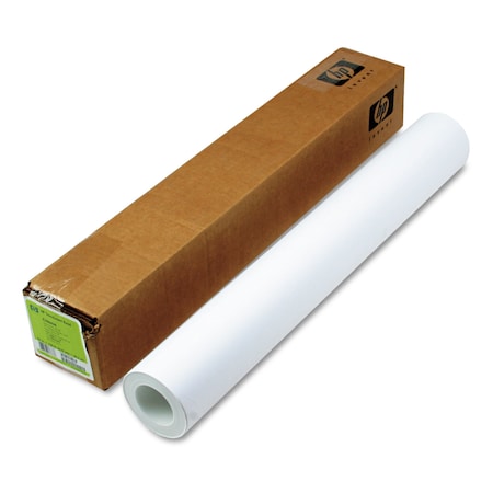 Hp DesignJet Large Format Paper for Inkjet Prints, 3 mil, 24" x 150 ft, Translucent C3860A